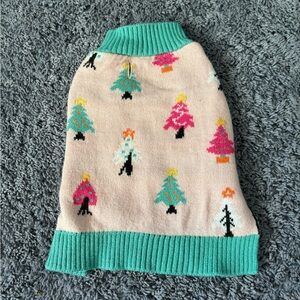 NWOT size small Christmas tree dog sweater